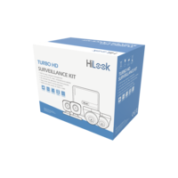 Hikvision Kit de Vigilancia HiLook KIT7202BD de 2 Cámaras CCTV Bullet + 2 Cámaras Domo y 4 Canales, con Grabadora 