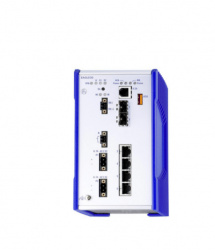 Switch Hirschmann Gigabit Ethernet EAGLE30, 4 Puertos 10/100/1000Mbps + 2 Puertos SFP Combo - Administrable 