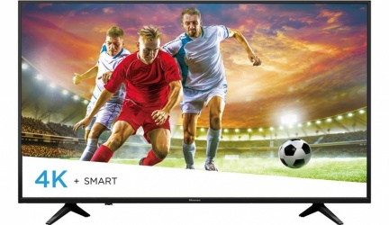 Hisense Smart TV LED 43H6E 42.5'', 4K Ultra HD, Negro 