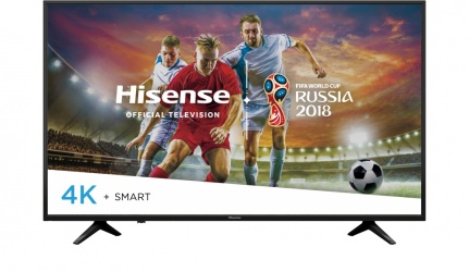 Hisense Smart TV LED 55H6E 55'', 4K Ultra HD, Negro 