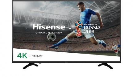 Hisense Smart TV LED 55H8E 54.6'', 4K Ultra HD, Negro 