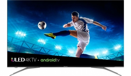 Hisense Smart TV LED 55H9E PLUS 54.6'', 4K Ultra HD, Negro 