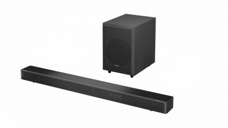 Hisense Barra de Sonido con Subwoofer AX3120G, Bluetooth, Alámbrico/Inalámbrico, 3.1.2, 36W RMS  