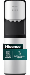 Hisense Dispensador de Agua H04WDBS3S3, 19 Litros, Negro/Gris 