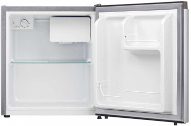 Hisense Frigobar RR16D6AGX1, 1.6 Pies Cúbicos, Plata ― Producto usado, reparado - Golpe mayor en esquina. 