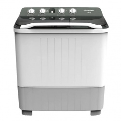 Hisense Lavadora de Carga Superior WSA1603P, 16kg, Blanco/Gris 