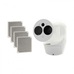 Hochiki Detector de Humo H6011-120, Alámbrico, hasta 50 Metros, Blanco 