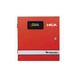 Hochiki Panel de 4 Zonas Convencionales con DACT, 6.5A, 120V, Rojo 