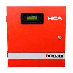 Hochiki Panel de 8 Zonas Convencionales con DACT, 6.5A, 120V, Rojo 