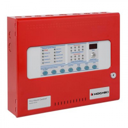 Hochiki Panel de Alarma Contra Incendio de 8 Zonas HCVX-8R/115V, 2.5A, 30V, Rojo 