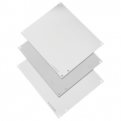 Hoffman Panel para Caja de Conexiones A12P10SS, 273 x 226mm, Blanco 