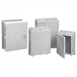 Hoffman Gabinete de Fibra de Vidrio, 61 x 51cm, Gris 