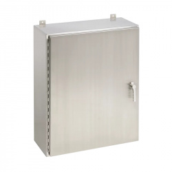 Hoffman Gabinete de Montaje en Pared, 91.4 x 91.4cm, Acero Inoxidable 