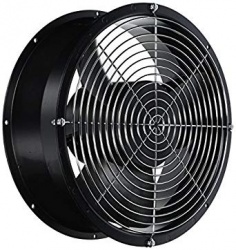 Hoffman Ventilador Axial 4'', 115V, Negro 