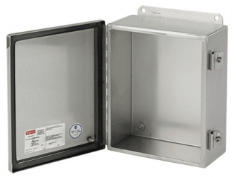 Hoffman Caja de Conexiones A8064CHNFSS, Tipo 4x, Acero Inoxidable, con Bisagras 