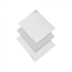 Hoffman Paneles para Cajas de Conexión Panel J, Calibre 14, Acero Inoxidable, Blanco 