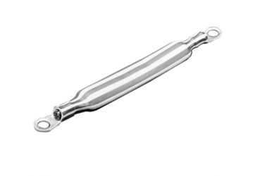 Hoffman Barra Trenzada de Conexión a Tierra Aislada, Cobre 