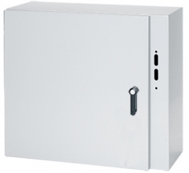 Hoffman Gabinete para Montaje en Pared, 245 x 282mm, Acero Inoxidable, Gris Claro 