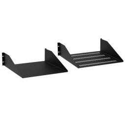 Hoffman Charola Metálica para Rack, 19U, hasta 45Kg, Negro 