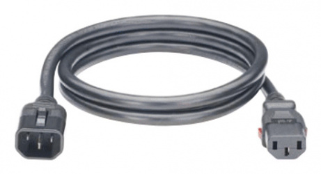 Hoffman Cable de Poder C14 Macho - C13 Hembra, 1.8 Metros 