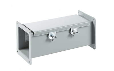 Hoffman Canaleta de Acero, Tipo 12, 20 Centímetros, Recta, Gris 