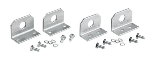 Hoffman Kit de Ángulos de elevación, 4 Piezas, Acero inoxidable 