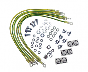 Hoffman Kit de Conexión a Tierra ProLine, incluye 6 Cables 