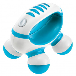 Homedics Mini Masajeador de Mano para Cuerpo Completo NOV-30-9CTM, Azul/Blanco 