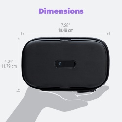 Homedics Sanitizador para Celular UV Clean, Negro 