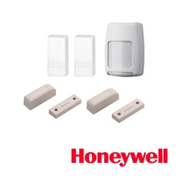 Honeywell Sensor de Movimiento PIR de Montaje en Pared 5800PIR, Inalámbrico, Anti-Pet, hasta 12 Metros, Blanco — Incluye Unidades Magnéticas 5816WMHW 