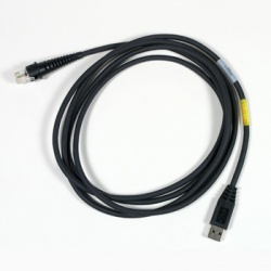 Honeywell Cable USB A Macho - Macho, 2.6 Metros, Negro 