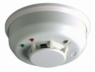 Honeywell Detector Dual de Humo y Temperatura 5808W3, Inalámbrico, Blanco 