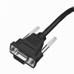 Honeywell Cable RS-232 Macho - DB-9 Macho, 2.9 Metros, Negro 