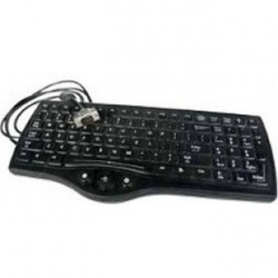 Teclado Honeywell 9000160KEYBRD, Alámbrico, USB, Negro 