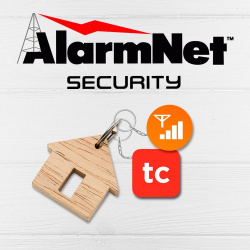 Honeywell ALARMNETHOME-CELL, 1 Licencia, 1 Año, para AlarmNet Smart Home 