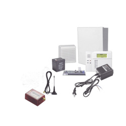 Honeywell KIT de Alarma KITVISTAMINI, Inalámbrico 4G, Incluye Panel de Alarma VISTA48/Batería/Transformador/Comunicador con Antena/Gabinete VISTA48 