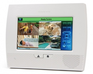 Honeywell Kit Sistema de Alarma L7000-ZWAVE, incluye Panel L7000, Comunicador Wi-Fi, Tarjeta Z-WAVE y Eliminador 