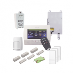 Honeywell Kit de Alarma L7000LAS3GL, Inalámbrico, incluye Panel Touch 7