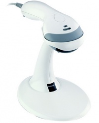 Honeywell MS9520 Lector de Código de Barras Láser 1D - incluye Cable USB y Base 