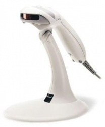 Honeywell MS9520 Voyager Lector de Código de Barras Láser 1D Gris - incluye Cable USB y Base 