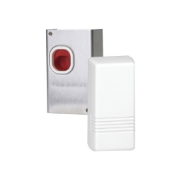 Honeywell Botón de Pánico TURBOPANIC3, Inalámbrico, Aluminio/Rojo/Blanco 