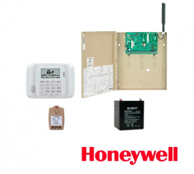 Honeywell Kit Sistema de Alarma V21IPT62RFBT, Inalámbrico, Incluye 1 Panel VISTA-21IP / 1 Teclado 6162RF / 1 Trasformador 1361GT / 1 Batería ENS-BT412 