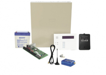 Honeywell Kit Sistema de Alarma VISTA48MINI2/60RF2Y, Inalámbrico, 8 Zonas de Alarma, 3 Sensores de Movimiento, 3 Sensores Puerta/Ventana, con Panel de Control  