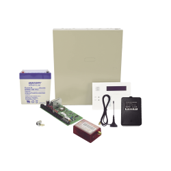 Honeywell Kit Sistema de Alarma VISTA48MN02/6160RF, Inalámbrico, incluye Teclado/Gabinete/Batería/Transformador 
