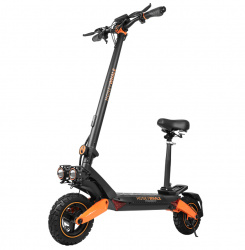 Honey Whale Scooter T8-A, hasta 55km/h, 950W, máx. 120kg, Negro/Naranja 