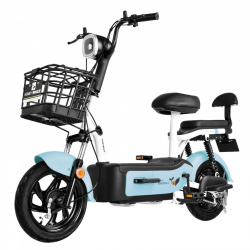 Honey Whale Motobici U1S, hasta 31km/h, 650W, máx. 150kg, Azul/Negro 