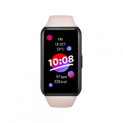 Honor Smartwatch Band 6, Touch, Bluetooth 5.0, Android/iOS, Rosa - Resistente al Agua 