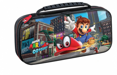 Hori Estuche para Nintendo Switch Super Mario Odyssey, Negro 