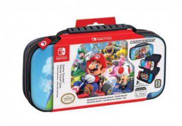 Hori Estuche para Nintendo Switch Mario Kart, Negro 