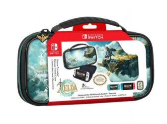 Hori Estuche para Nintendo Switch Zelda Tears of the Kingdom, Negro 